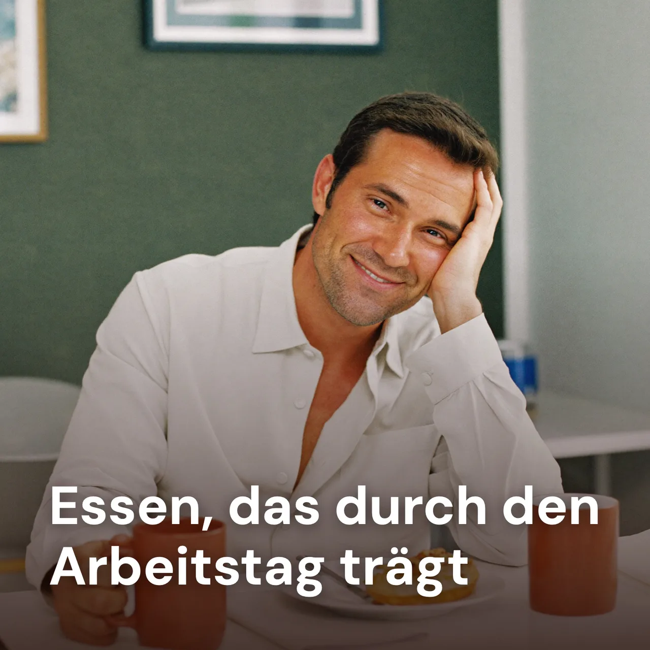 Essen, das durch den Arbeitstag trägt